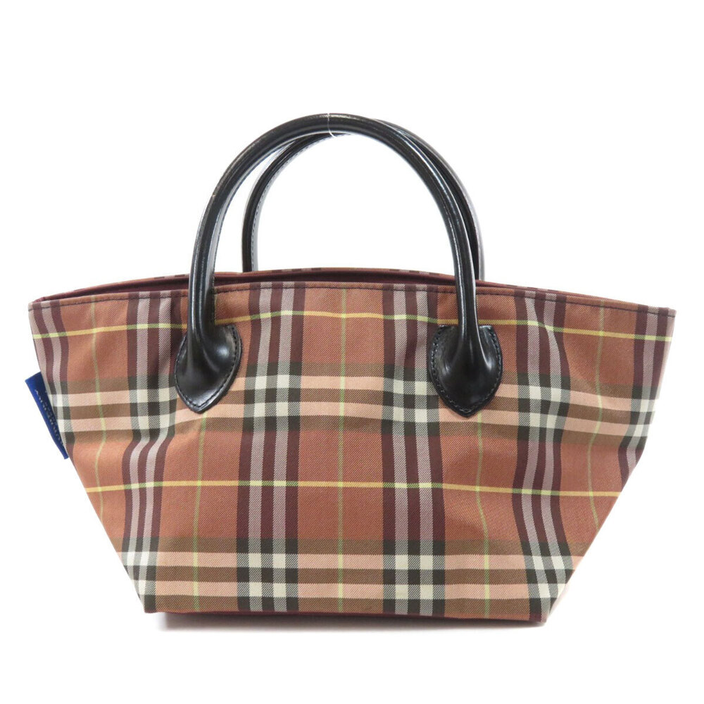 Burberry Handbag Check Nova Black